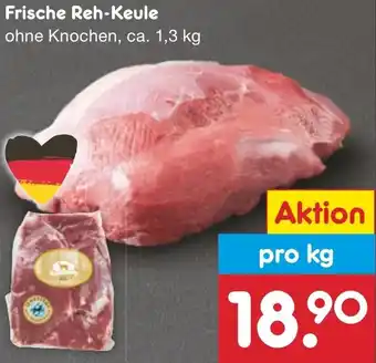 Netto Marken-Discount Frische Reh-Keule ca. 1,3 kg Angebot