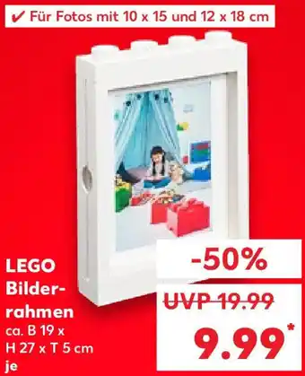 Kaufland LEGO Bilderrahmen Angebot