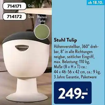 Aldi Süd Stuhl Tulip Angebot