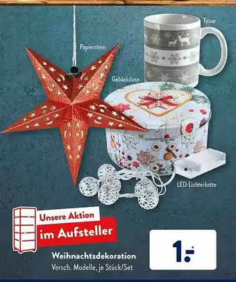 Aldi Süd Weihnachtsdekoration Angebot