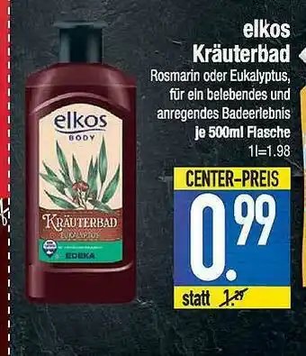 E-Center Elkos Kräuterbad Angebot