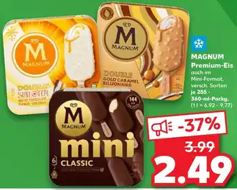 Kaufland MAGNUM Premium-Eis 255 - 360 ml Packg. Angebot