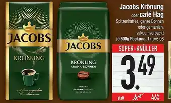 E-Center Jacobs Krönung Oder Café Hag Angebot