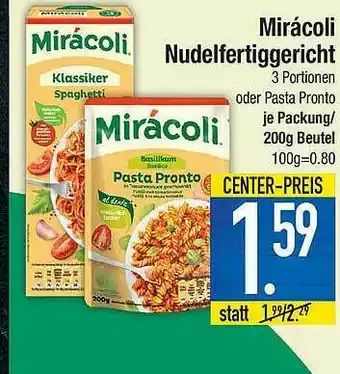 E-Center Mirácoli Nuddelfertiggericht Angebot