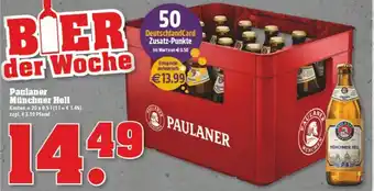 trinkgut Paulaner Münchner Hell 20x0,5L Angebot