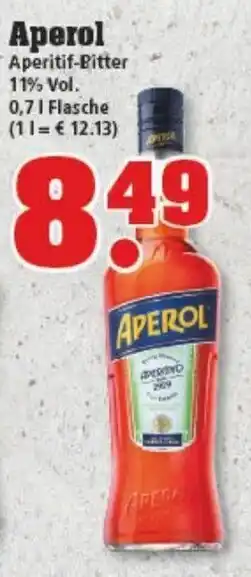 trinkgut Aperol 0,7L Angebot