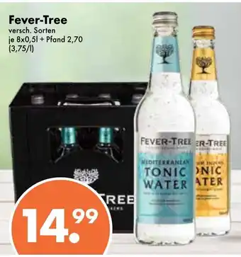 Trink und Spare Fever Tree 8x0,5L Angebot