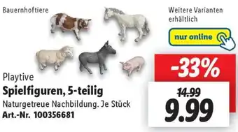 Lidl Playtive Spielfiguren, 5-teilig Angebot