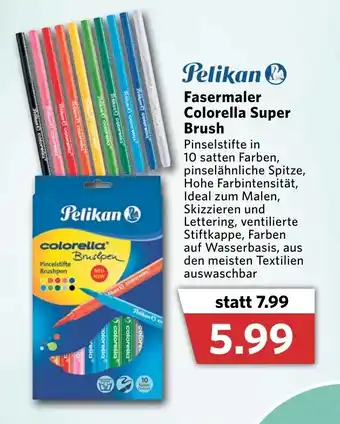 Combi Pelikan Fasermaler Colorella Super Brush Angebot