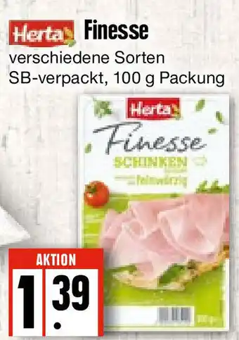 Edeka Frischemarkt Herta Finesse 100g Angebot