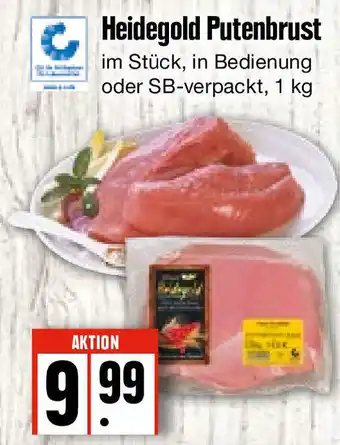 Edeka Frischemarkt Heidegold Putenbrust 1kg Angebot