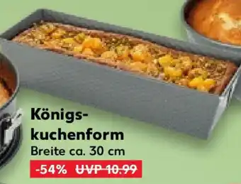 Kaufland KAISER Königskuchenform Angebot