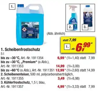 toom Baumarkt 1. Scheibenfrostschutz 5L Angebot