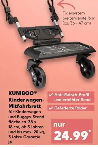 Kaufland KUNIBOO Kinderwagen Mitfahrbrett Angebot