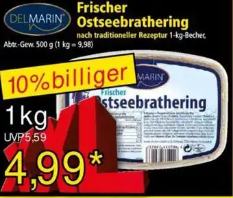 Norma Frischer DELMARIN Ostseebrathering 1 kg Angebot