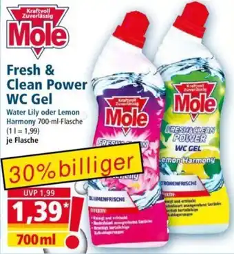 Norma Mole Fresh & Clean Power WC Gel 700 ml Angebot