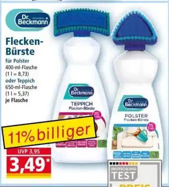 Norma Dr. Beckmann Flecken-Bürste Angebot