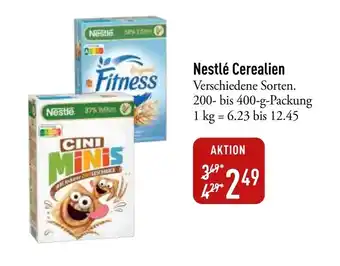 Galeria Markthalle Nestlé Cerealien Verschiedene Sorten. 200- bis 400-g-Packung Angebot