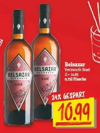 NP Discount Belsazar Vermouth Rosé 0,75L Angebot