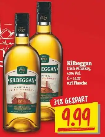 NP Discount Kilbeggan Irish Whiskey 0,7L Angebot