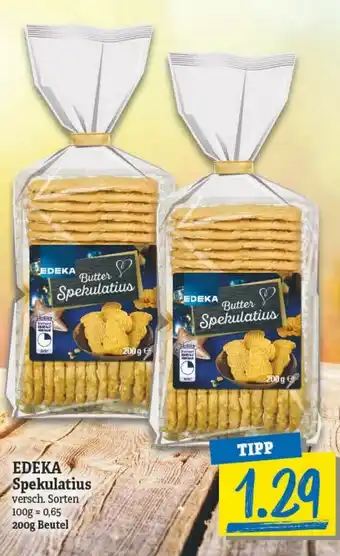 NP Discount Edeka Spekulatius 200g Beutel Angebot