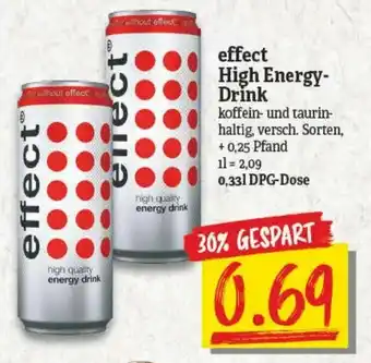 NP Discount Effect Energy Drink 0,33 L Angebot