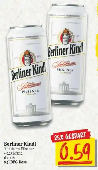 NP Discount Berliner Kindl 0,5L Angebot