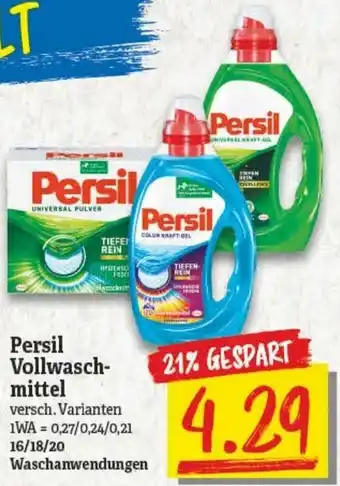 NP Discount Persil Vollwaschmittel Angebot