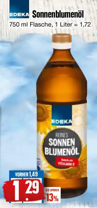 Edeka Frischemarkt Edeka Sonnenblumenöl 750ml Angebot