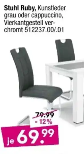 Möbel Boss Stuhl Ruby Angebot