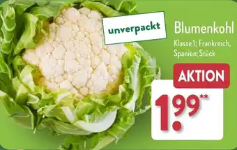 Aldi Nord Blumenkohl Angebot