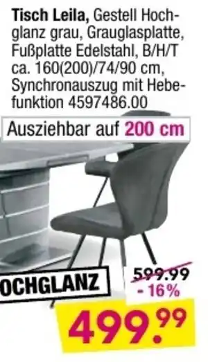 Möbel Boss Tisch Leila Angebot