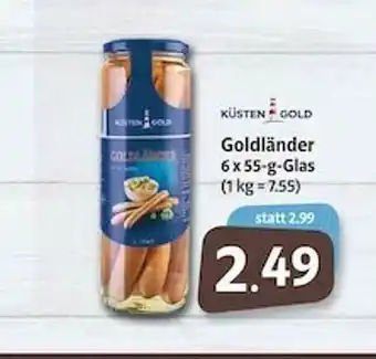 Markant Küsten Gold Goldländer Angebot