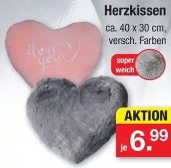 Zimmermann Herzkissen Angebot