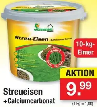 Zimmermann Sonnenhof Streueisen +Calciumcarbonat 10 kg Eimer Angebot