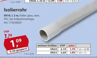 Sonderpreis Baumarkt Isolierrohr Angebot