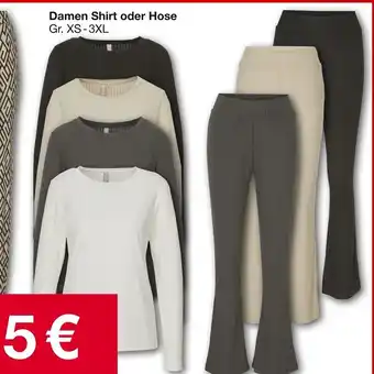 Woolworth Damen Shirt oder Hose Gr. XS-3XL Angebot