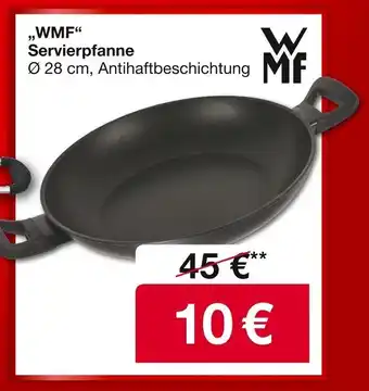 Woolworth ,,WMF" Servierpfanne Angebot