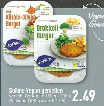 E-Center Sofine Vegan Genießen Angebot