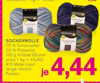 KODi Schachenmayr Sockenwolle 100g Angebot