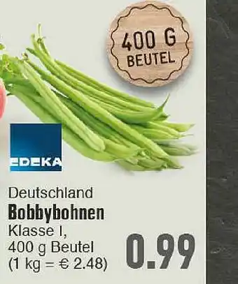 E-Center Deutschland Bobbybohnen Angebot