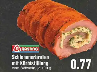 E-Center Rasting Schlmmerbraten Mit Kürbisfüllung Angebot