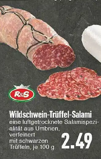 E-Center R&s Wildschwein-trüffel-salami Angebot