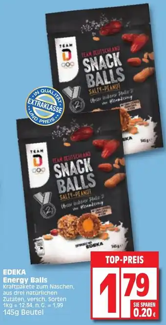 Edeka EDEKA Energy Balls 145g Beutel Angebot