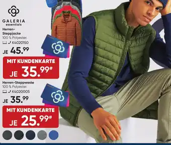 Galeria Herren-Steppweste Angebot