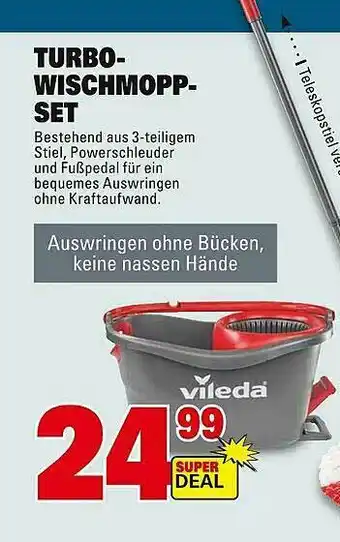 E-Center Vileda Turbo-wischmopp-set Angebot