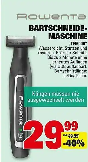 E-Center Bartschneide-maschine Angebot