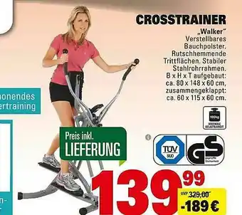 Edeka Crosstrainer Angebot