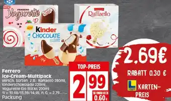 Elli Markt Ferrero Ice-Cream Multipack Angebot