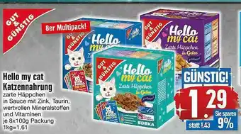 Edeka Hello My Cat Katzennahrung Angebot